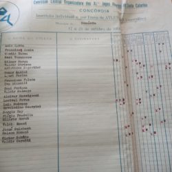 FICHA DE INSCRIÇÃO JASC 1970--